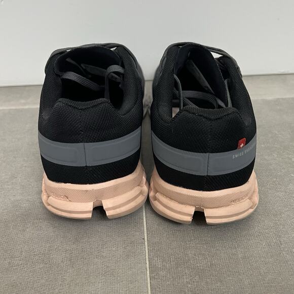 On Cloud Cloudflow Women's Size 7 Running Gray Pink Athletic Sneakers Shoes - Picture 4 of 7